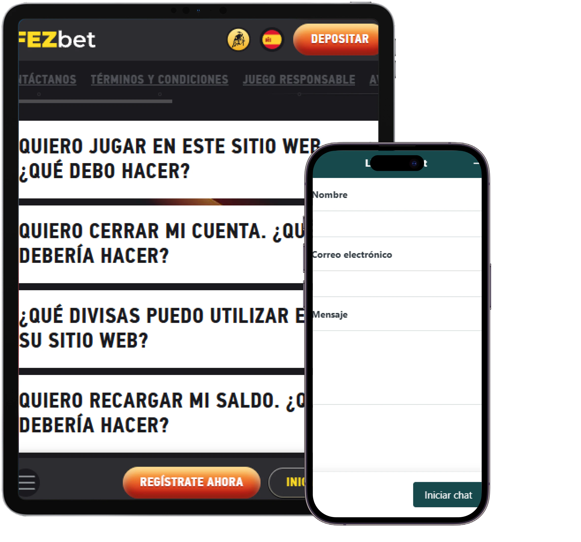 Fezbet Casino centro de ayuda y chat en vivo